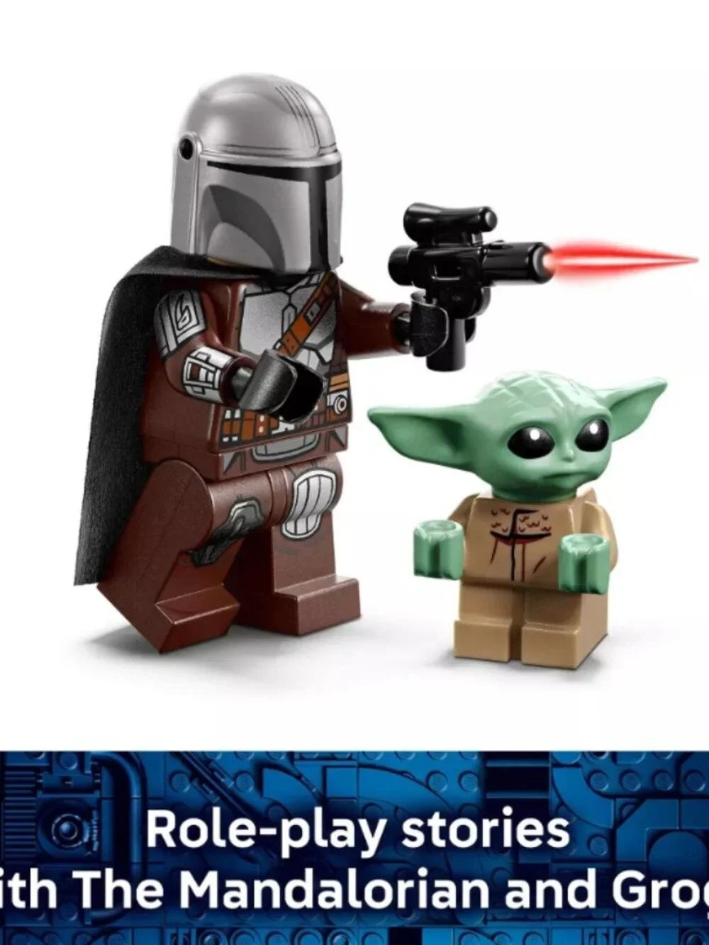 LEGO Star Wars The Mandalorian & Grogu's Speeder Bike 75436, 58 Pieces, 6+ NEW - Picture 2 of 13